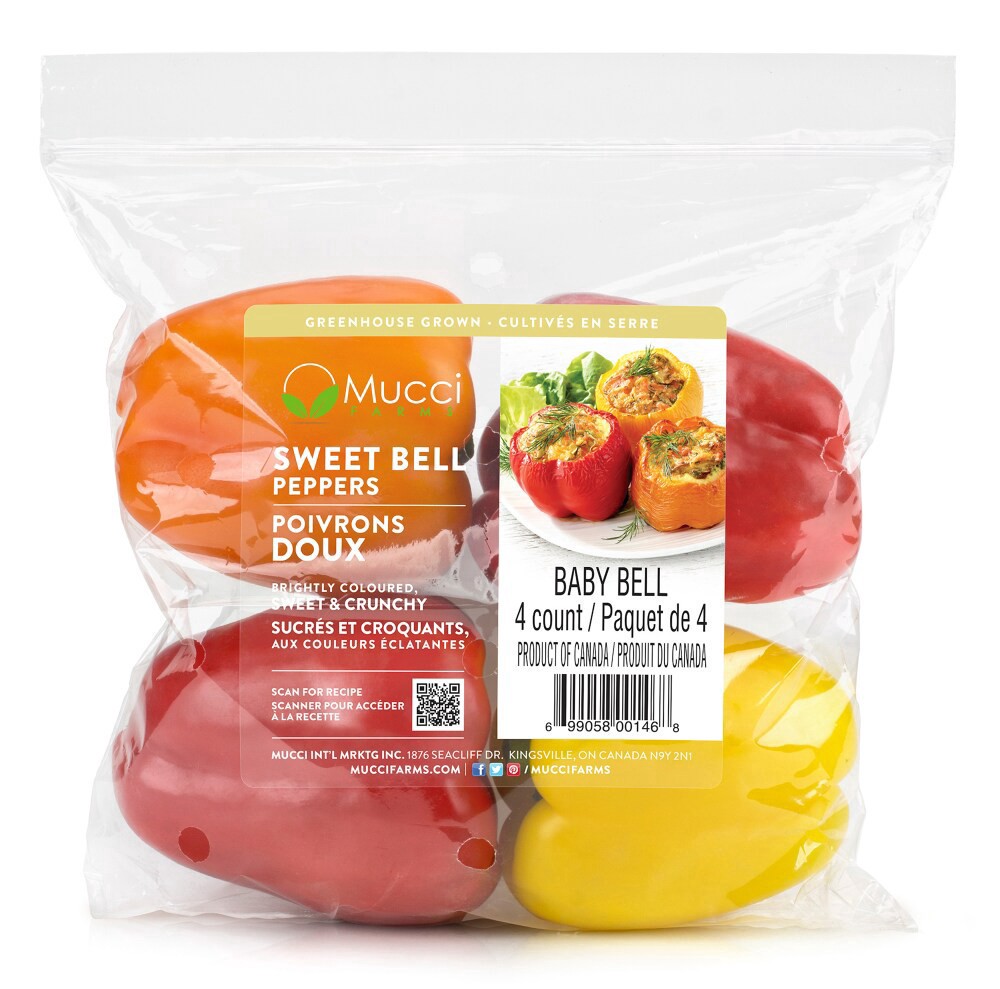 slide 1 of 6, Mucci Farms Sweet Bell Pepper Variety Pack, 1 ct