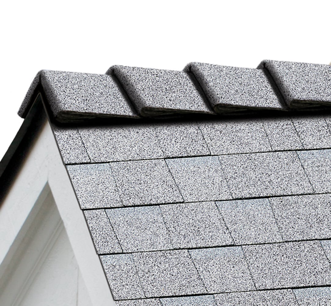 slide 1 of 6, Owens Corning DecoRidge 10In. Shasta White Hip Ridge Roof Shingles ( 20-lin ft per Bundle ), 1 ct