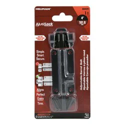 Hillman Barrel Bolt - Black