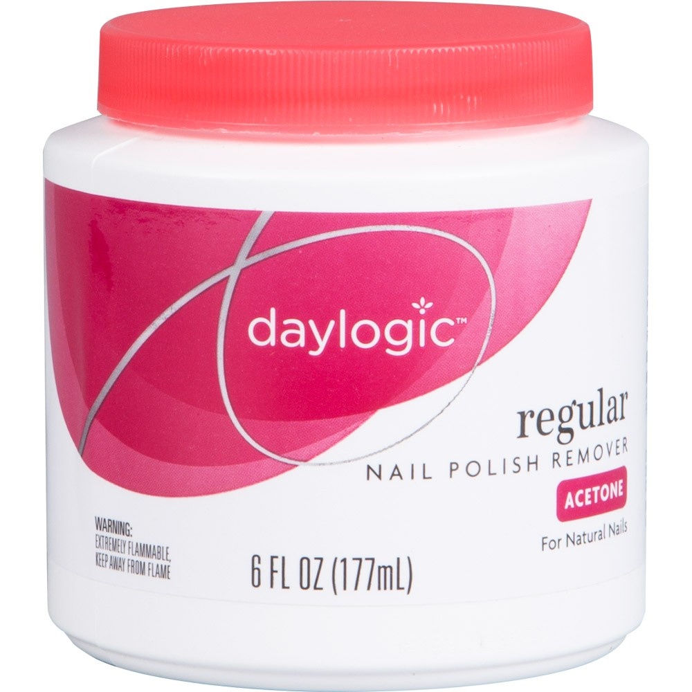 slide 1 of 1, Daylogic Regular Nail Polish Remover, Instant, 6 fl oz