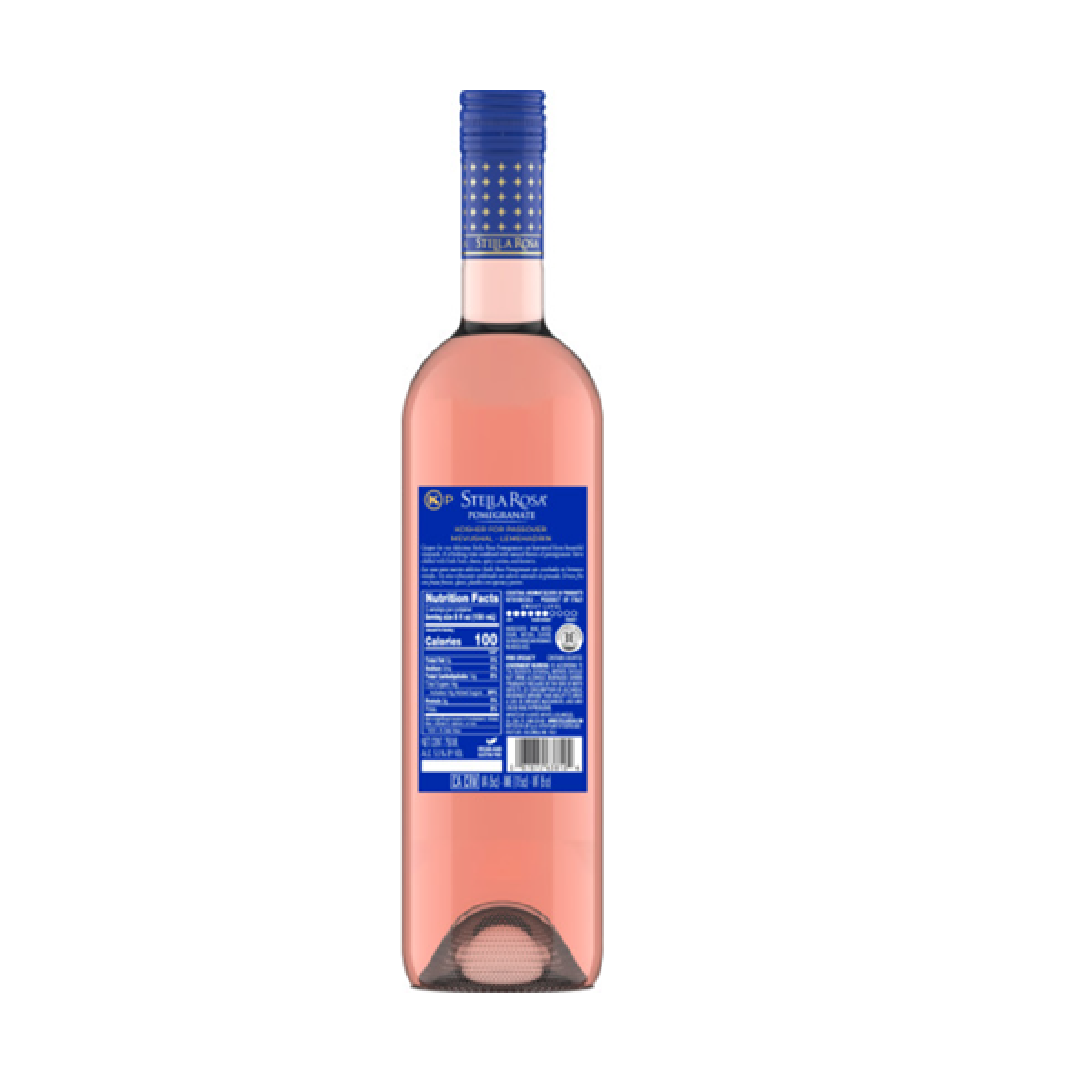 slide 4 of 5, Stella Rosa Kosher Pomegranate Rose Wine 750 ml, 750 ml