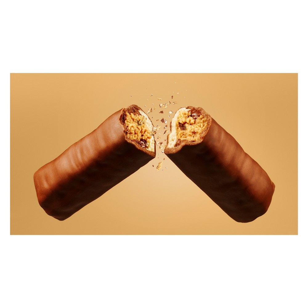 slide 2 of 3, REESE'S FAST BREAK Milk Chocolate Covered Peanut Butter and Nougat Candy, Gluten Free, 1.8 oz, Bar, 1.8 oz