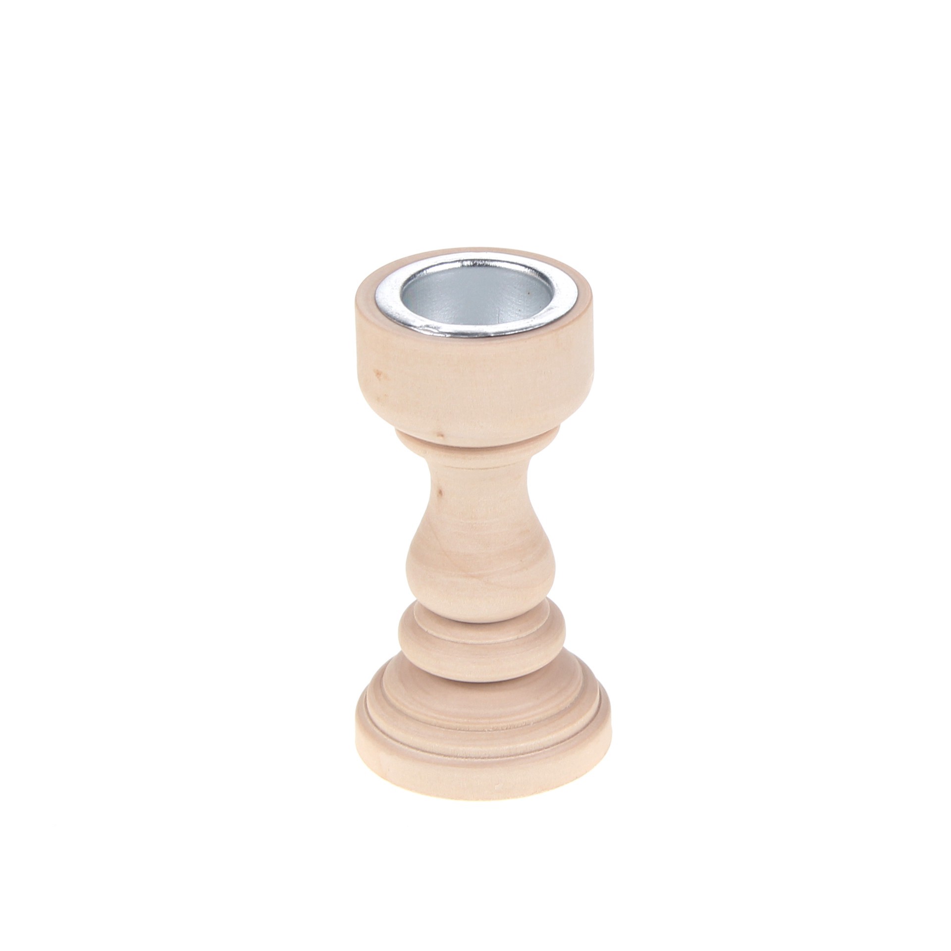 slide 6 of 7, Wood Candle Holders, 5ct. By Make Market, 5 ct