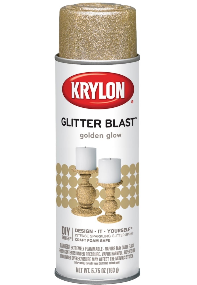 slide 1 of 1, Krylon Glitter Blast Glitter Spray Paint - Golden Glow - 5.75 Ounce, 5.75 oz