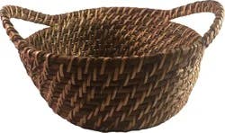 Dash Of That Rattan Bread Bowl - Brown