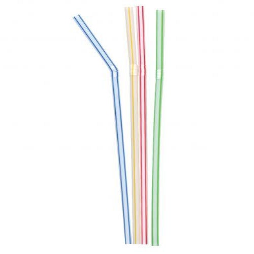 slide 1 of 1, Chef Craft Flex Straws 100 Count, 100 ct