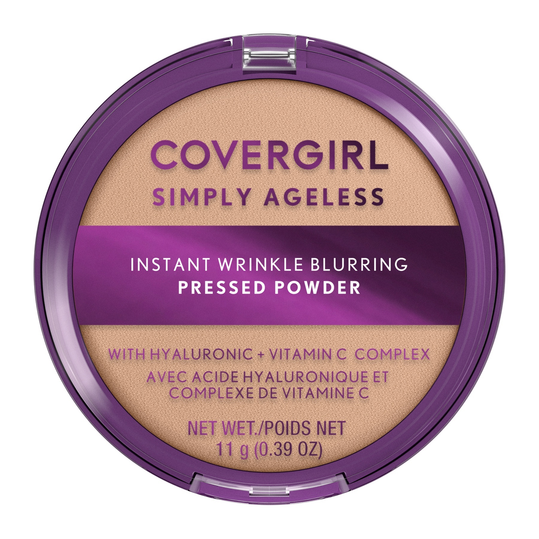 slide 1 of 1, Covergirl Simply Ageless Pressed Powder, Classic Ivory 210, 0.39 oz