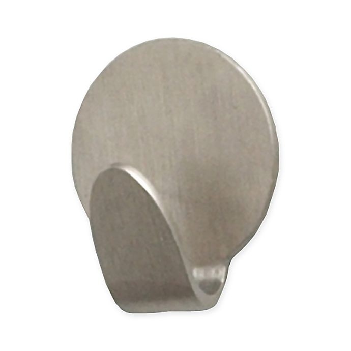 slide 1 of 1, Spectrum Magnetic Small Round Hooks - Brushed Nickel, 5 ct