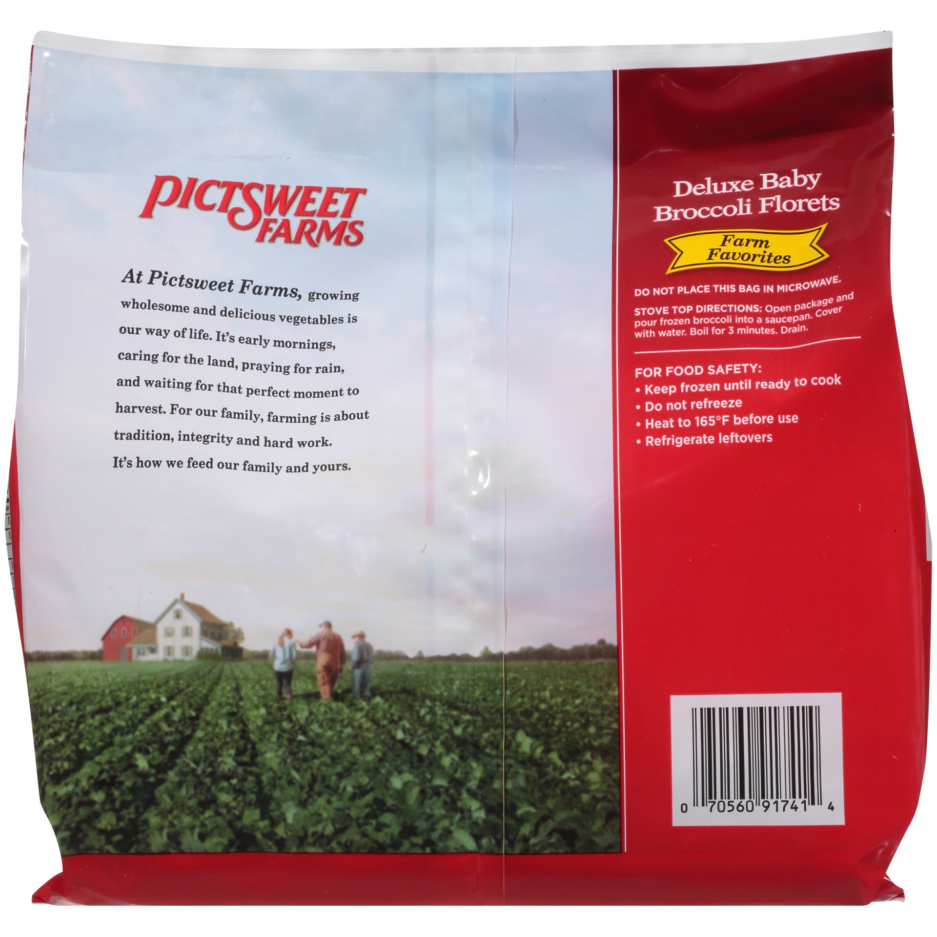 slide 6 of 8, PictSweet Deluxe Baby Broccoli Florets, 24 oz