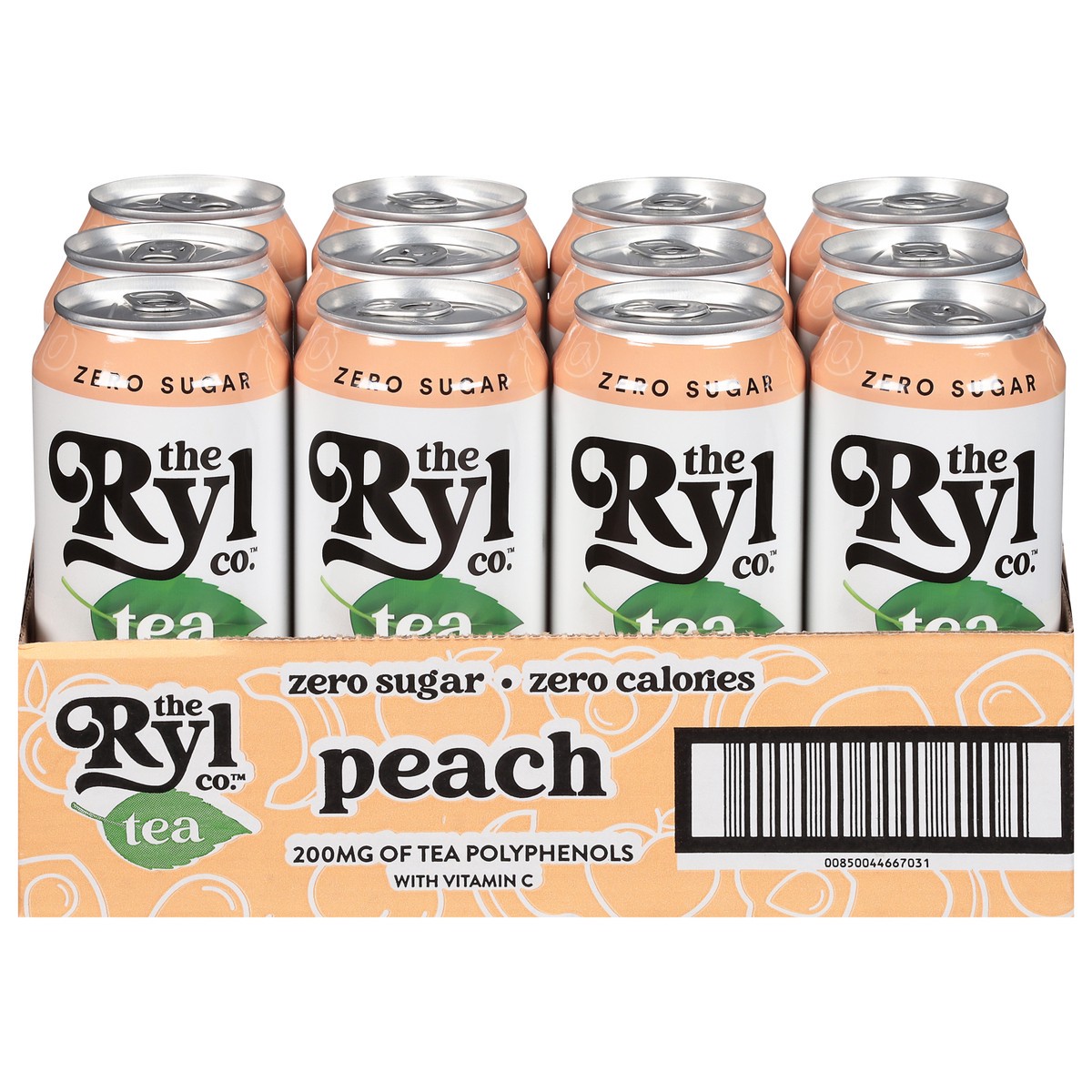 slide 4 of 4, Ryl Iced Tea Peach, 12 ct; 16 oz