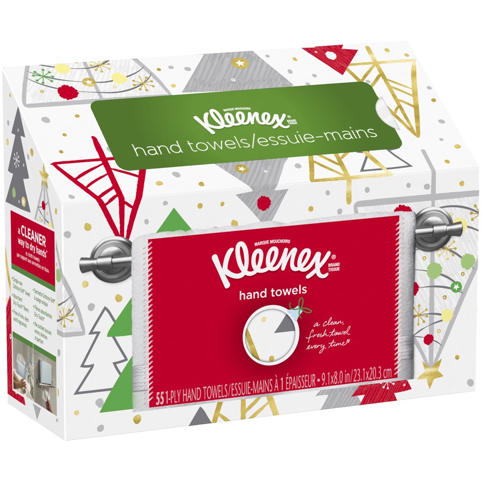 slide 2 of 3, Kleenex Holiday Paper Towels, 55 ct