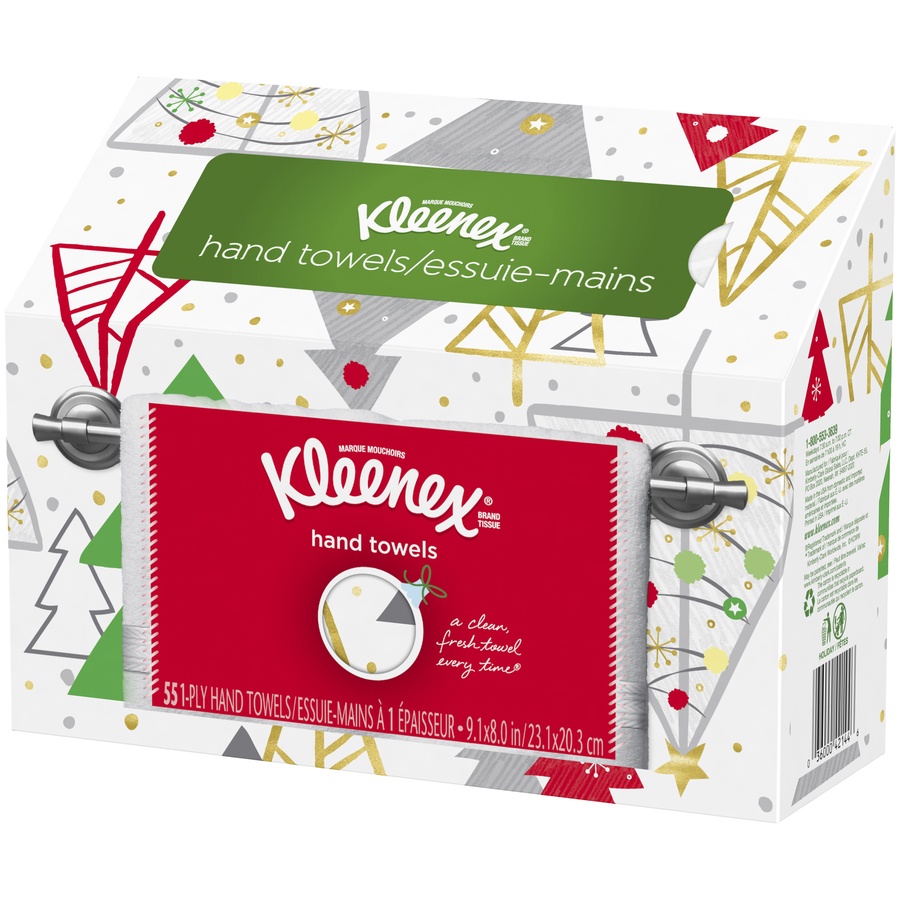 slide 3 of 3, Kleenex Holiday Paper Towels, 55 ct