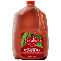 Red Diamond Fresh Brewed Unsweet Tea - 128 fl oz