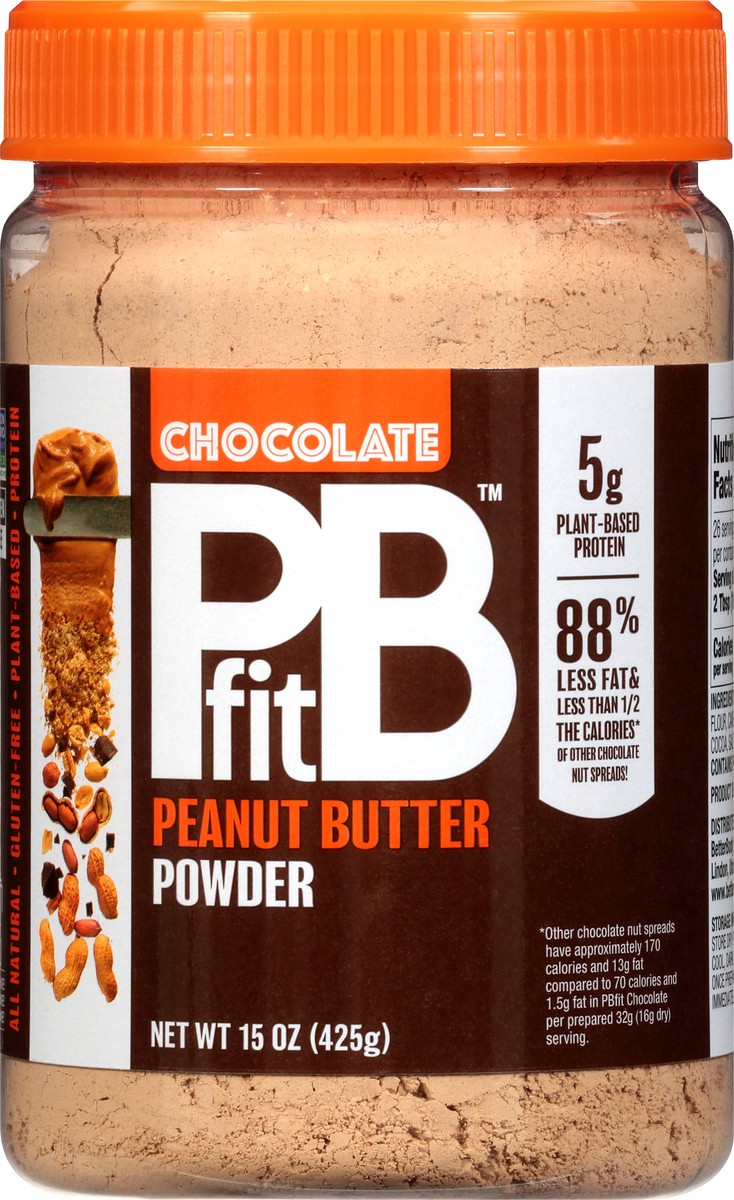 slide 3 of 13, PBfit Chocolate Peanut Butter Powder 15 oz, 15 oz