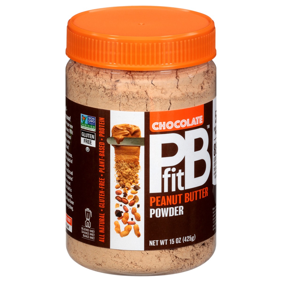 slide 5 of 13, PBfit Chocolate Peanut Butter Powder 15 oz, 15 oz