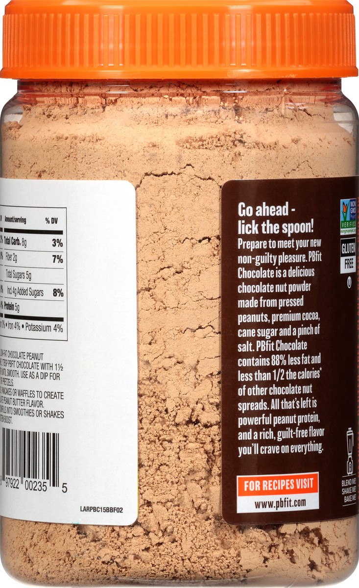 slide 7 of 13, PBfit Chocolate Peanut Butter Powder 15 oz, 15 oz