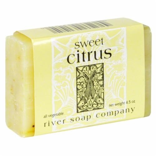 slide 1 of 1, River Soap Company Sweet Citrus Body Bar, 4.5 oz