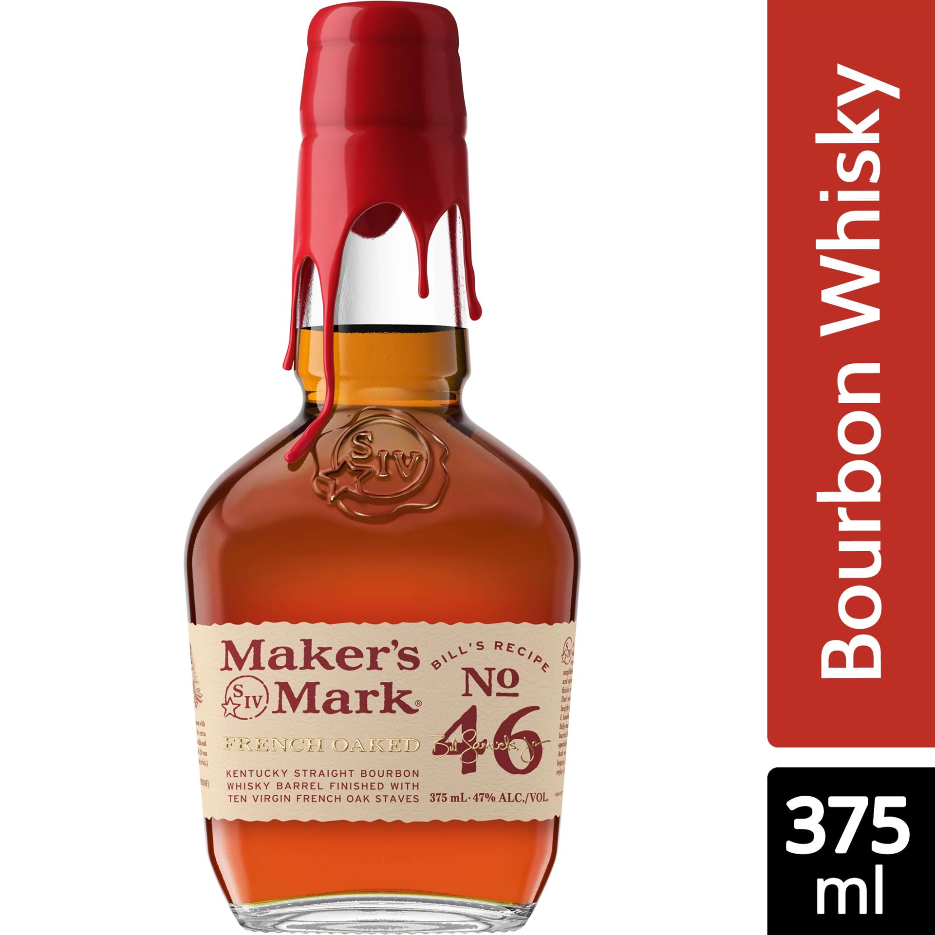 slide 1 of 7, Maker's Mark 46 Kentucky Straight Bourbon Whisky 375 ml, 375 ml