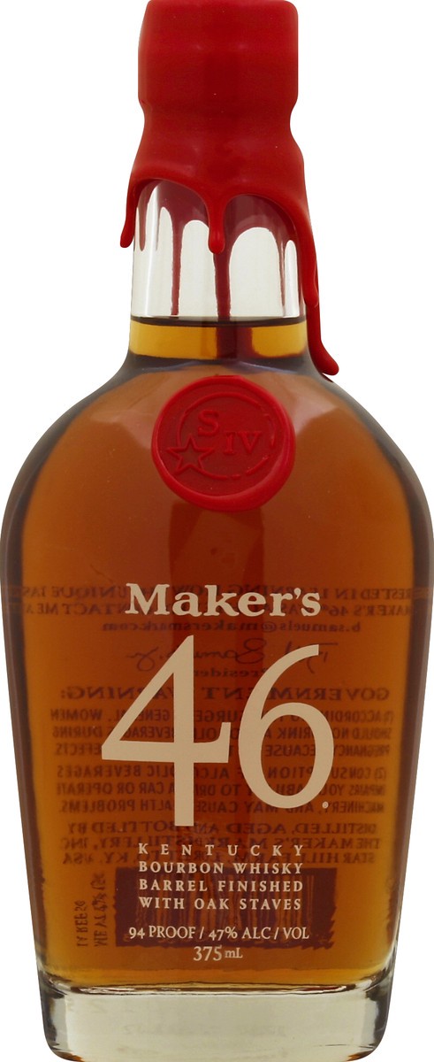 slide 1 of 7, Maker's 46 Whisky 375 ml, 375 ml