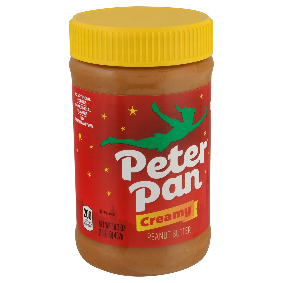 slide 4 of 9, Peter Pan Creamy Peanut Butter 16.3 oz, 16.3 oz