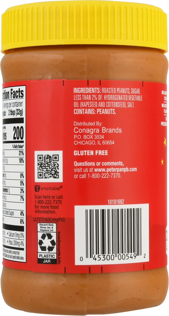 slide 9 of 9, Peter Pan Creamy Peanut Butter 16.3 oz, 16.3 oz