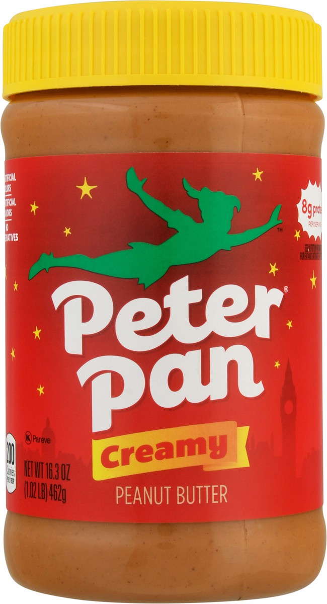 slide 5 of 9, Peter Pan Creamy Peanut Butter 16.3 oz, 16.3 oz
