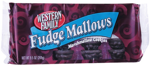 slide 1 of 1, Western Family Cookie Fudge Mallow, 9 oz