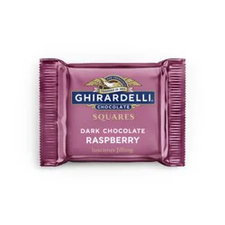 Ghirardelli Dark Chocolate Raspberry Squares - 1 lb