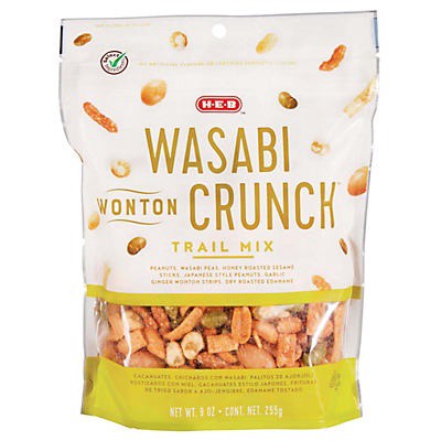 slide 1 of 1, H-B Select Ingredients Wasabi Wonton Crunch Trail Mix - 9 oz, 9 oz
