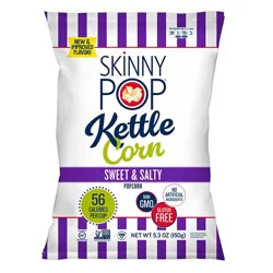 SkinnyPop Sweet and Salty Kettle Popped Popcorn, 5.3 oz
