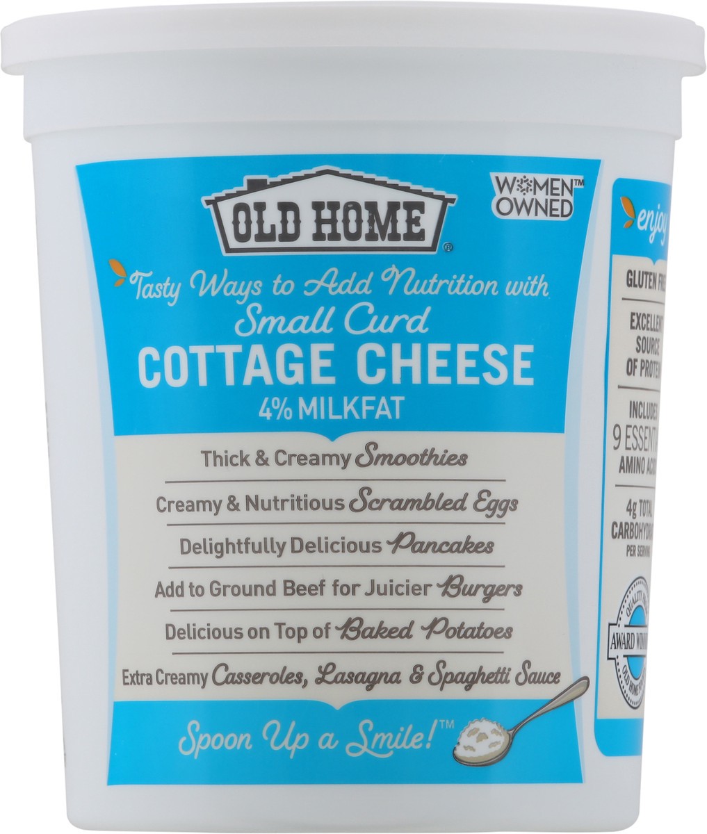 slide 3 of 9, Old Home Small Curd Cottage Cheese, 32 oz