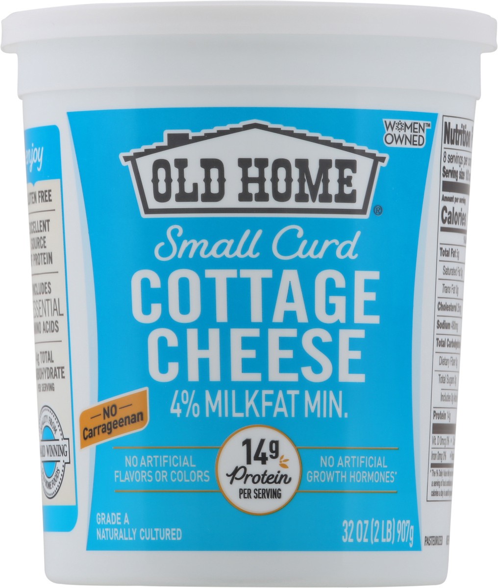 slide 8 of 9, Old Home Small Curd Cottage Cheese, 32 oz