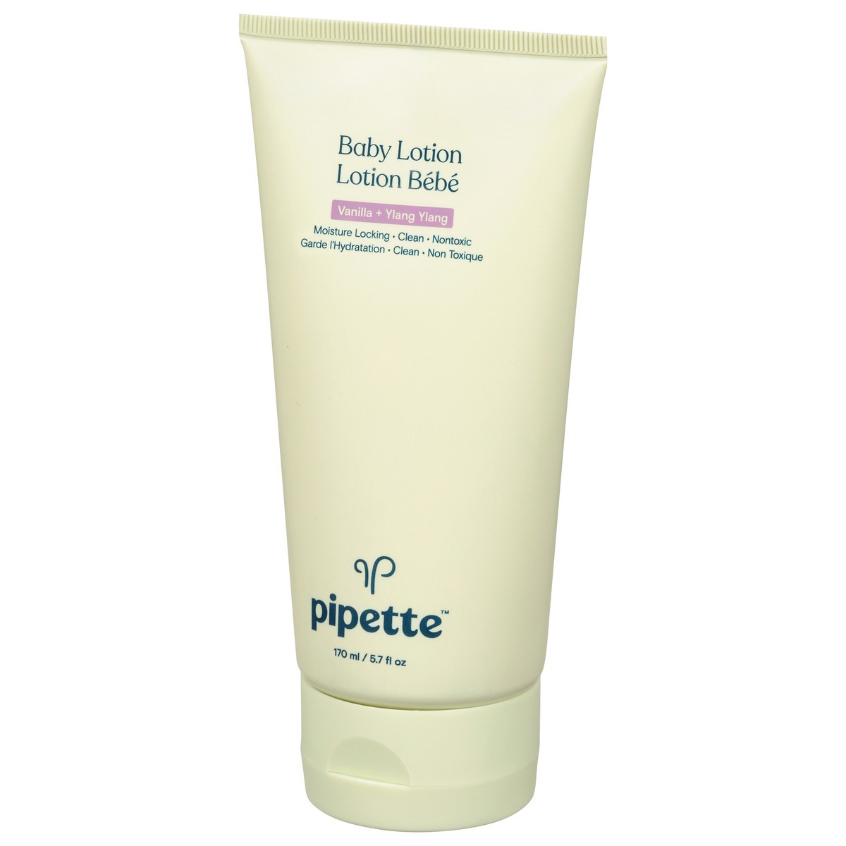 slide 3 of 9, Pipette Baby Vanilla + Ylang Ylang Baby Lotion, 5.7 fl. oz