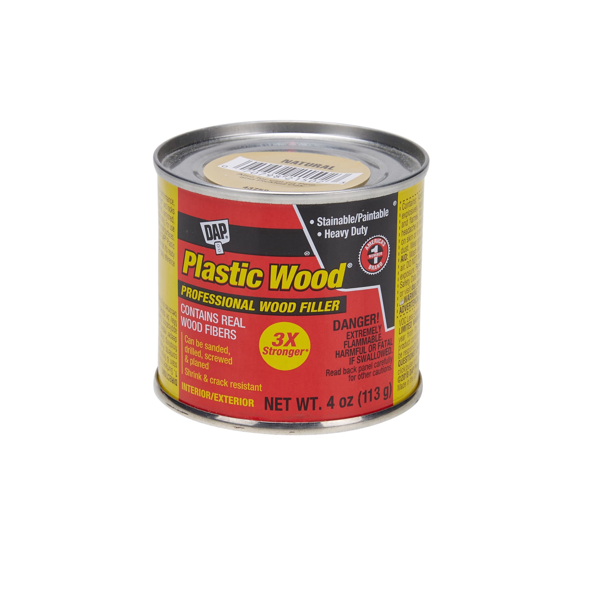 slide 5 of 6, Dap Plastic Wood Professional Wood Filler - Natural, 4 oz