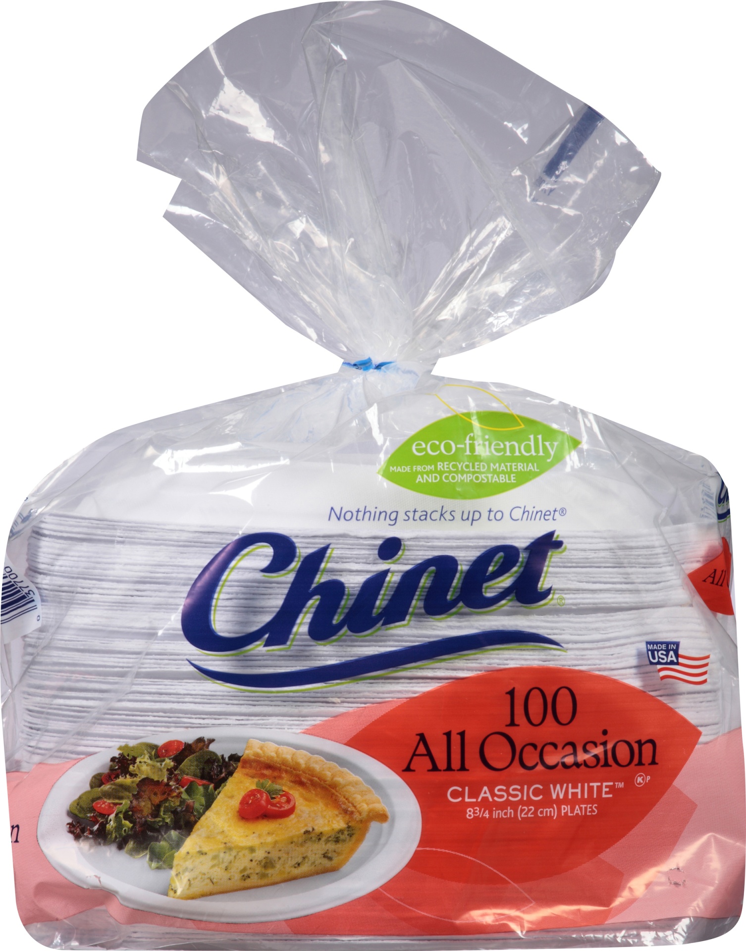 slide 4 of 4, Chinet All Occasion Plate, 100 ct