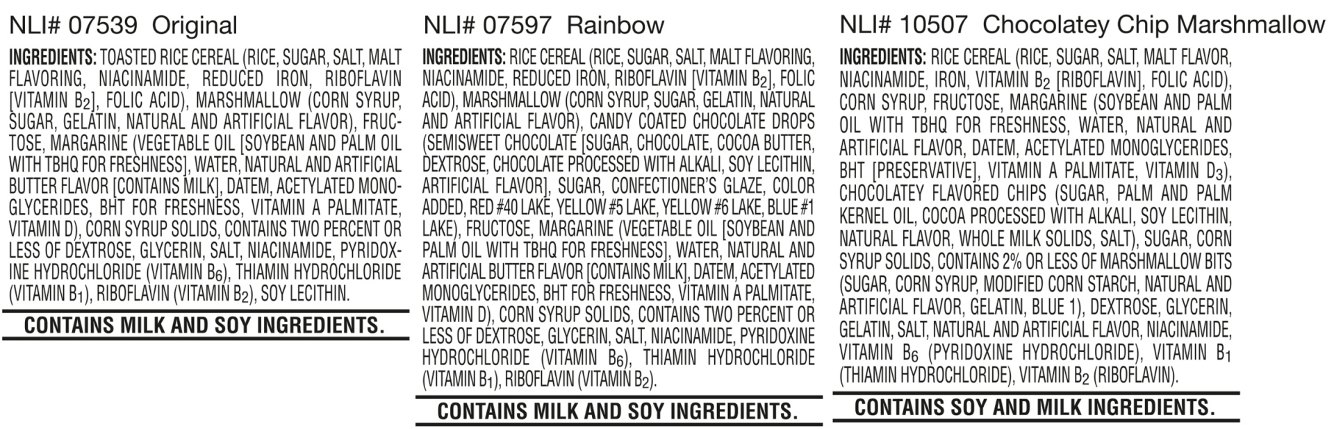 slide 7 of 7, Kellogg's Rainbow Rice Krispies Treats, 12 oz