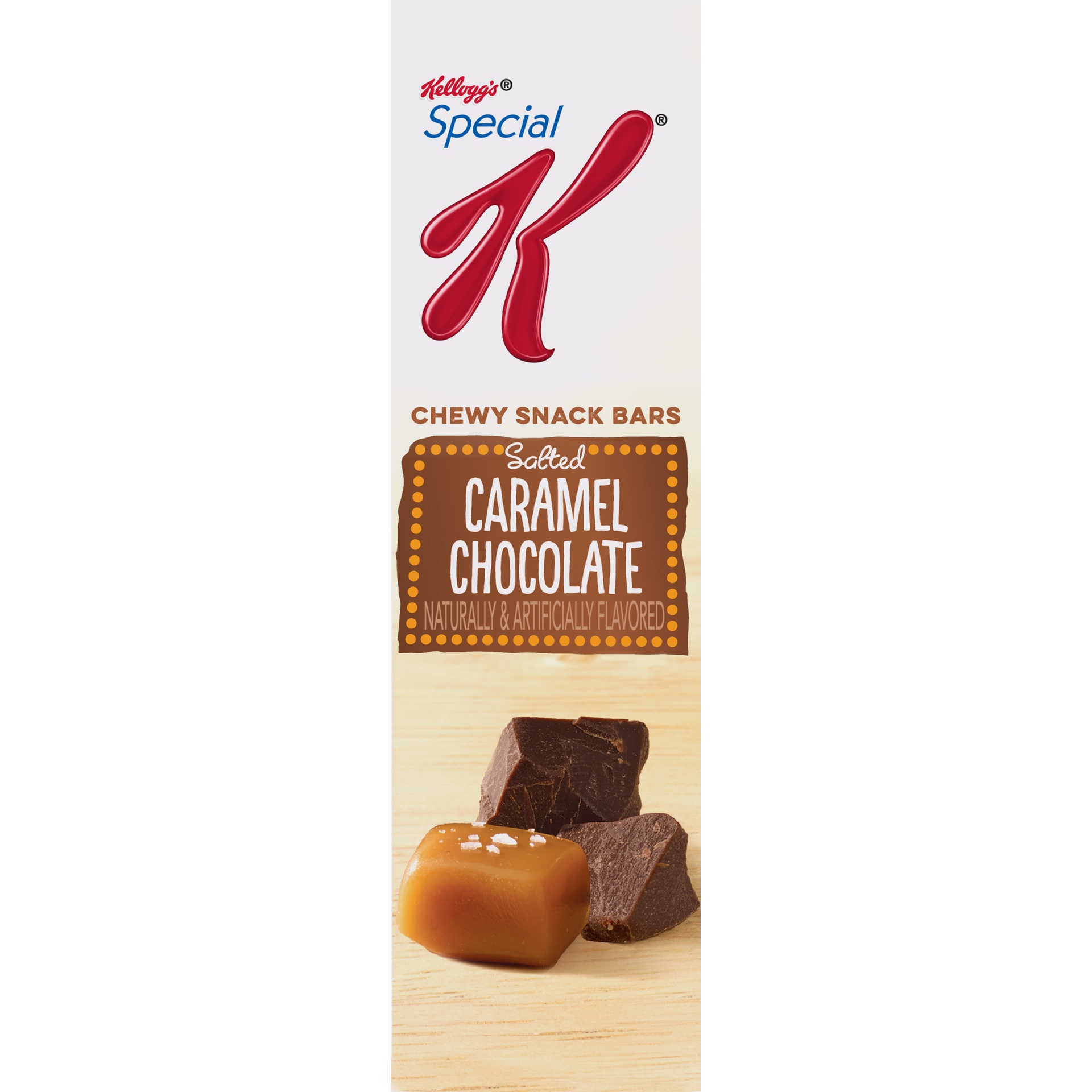 slide 3 of 7, Kellogg's Special K Salted Caramel Chocolate Chewy Snack Bars, 6 ct; 0.88 oz