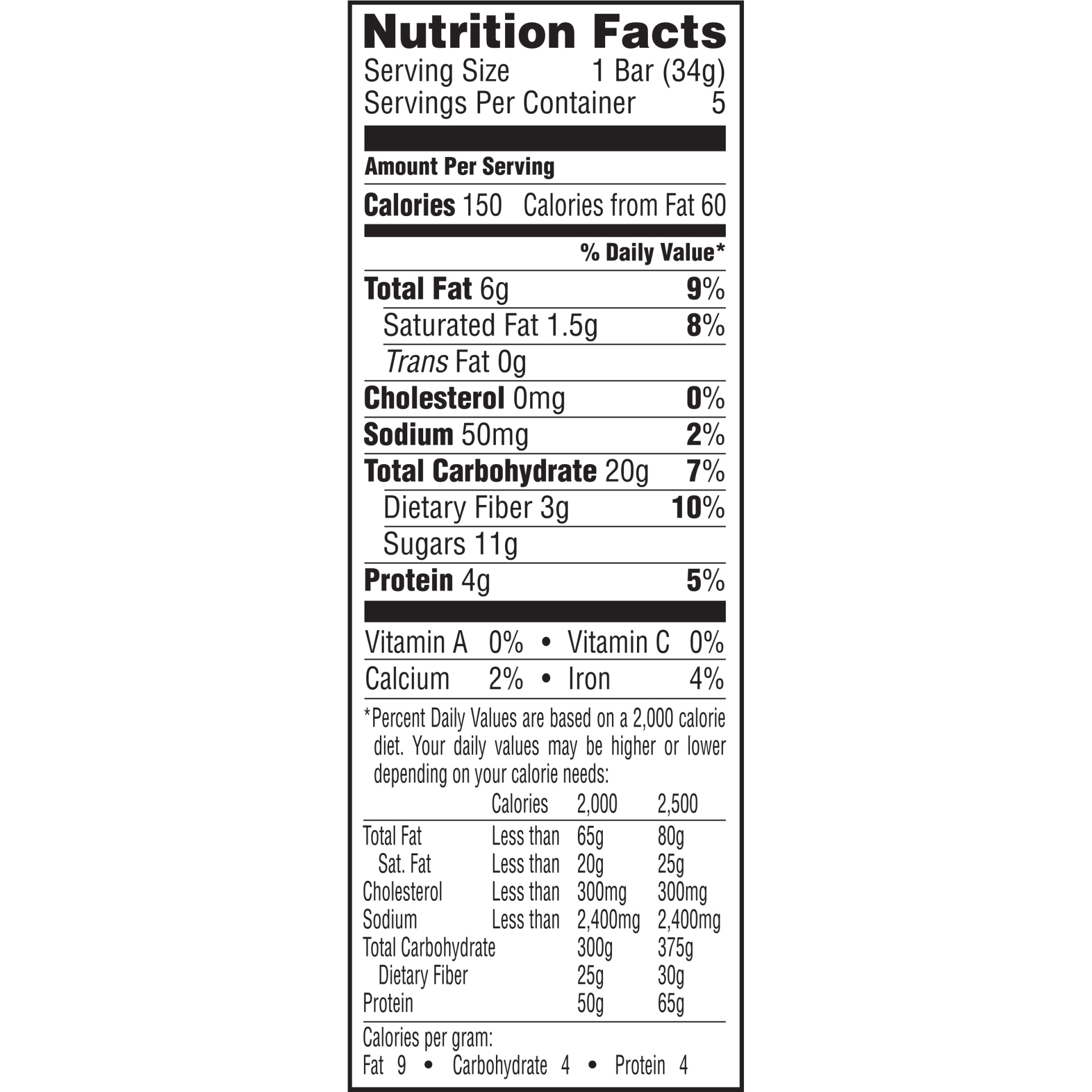 slide 6 of 7, Kellogg's Nutri-Grain Fruit & Nut Cherry Almond Chewy Breakfast Bars, 5 ct; 1.2 oz