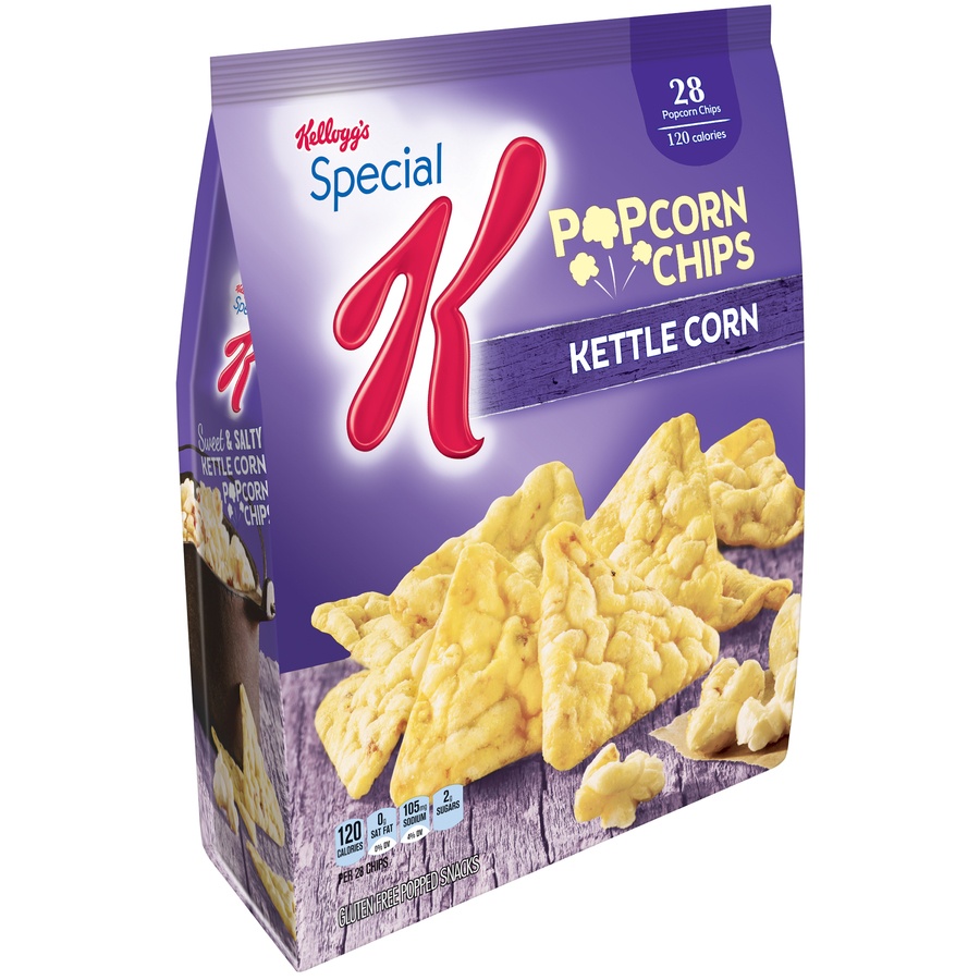 slide 2 of 2, Special K Kettle Corn Popcorn Chips, 4.5 oz