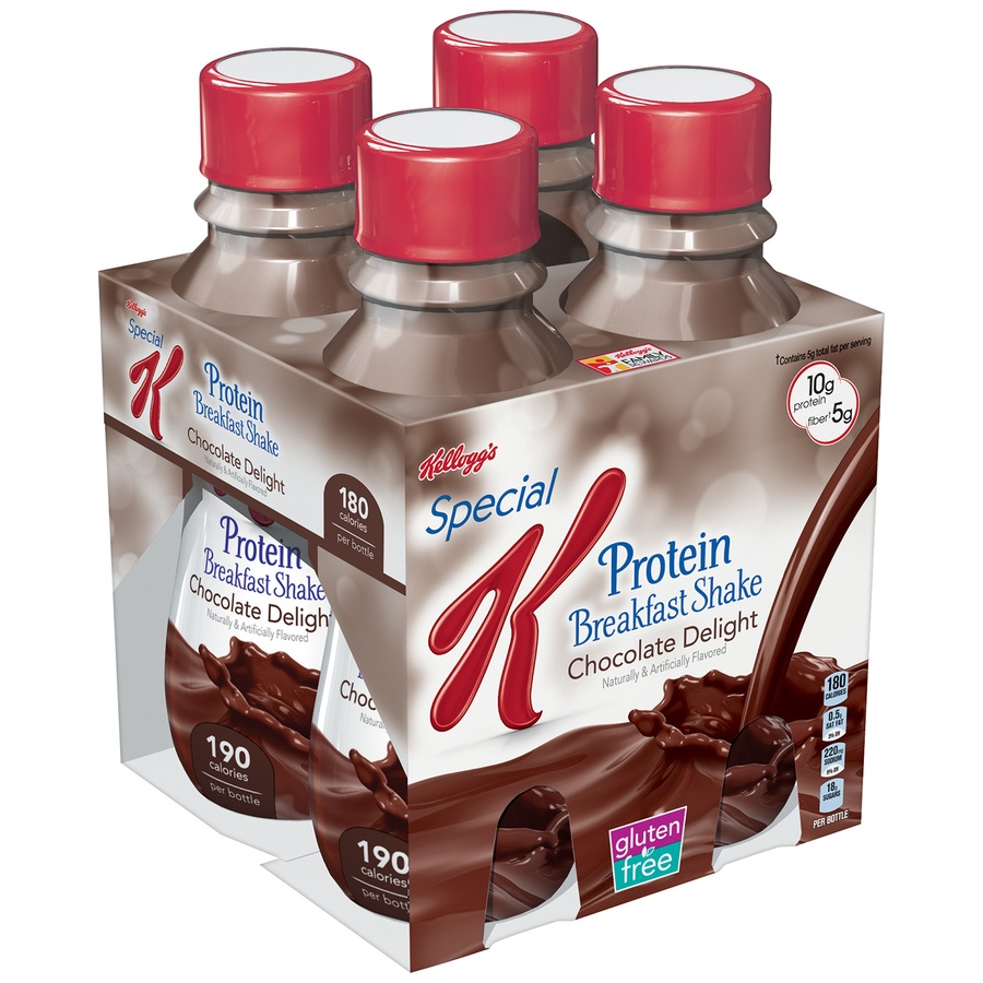 slide 4 of 5, Special K Breakfast Shake, Double Chocolate, 40 oz