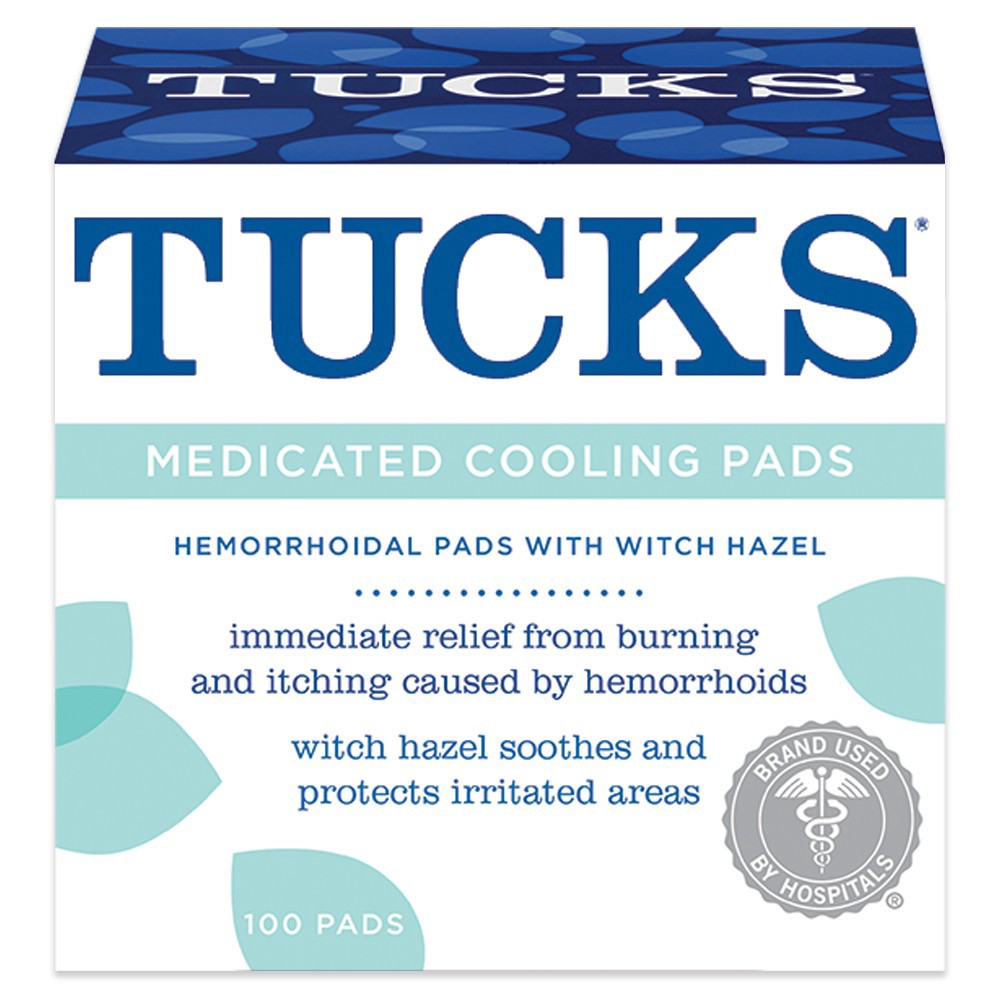 slide 1 of 2, Tucks Medicated Hemorrhoidal Pads, 100 ct