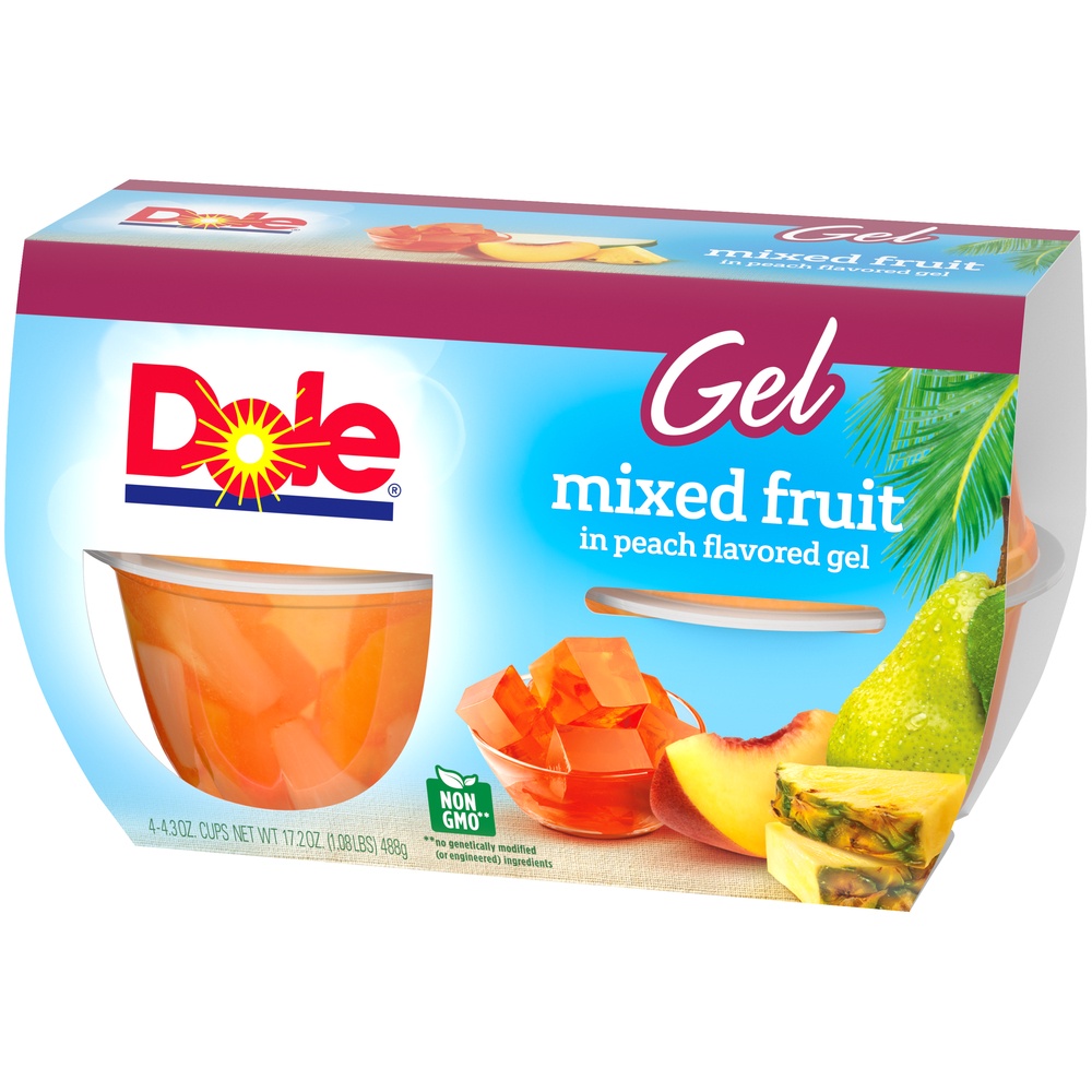 slide 2 of 8, Dole Mixed Fruit, 4 ct