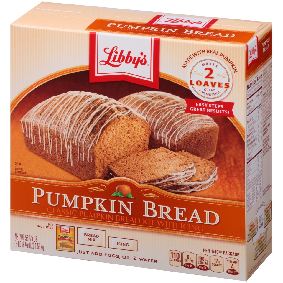 slide 2 of 8, Libby's Pumpkin Bread Kit with Icing, 56.085