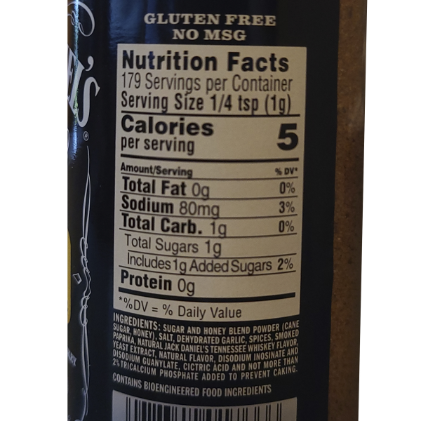 slide 3 of 7, Jack Daniel's Old No. 7 Brand Honey BBQ Seasoning 6.3 oz, 6.3 oz