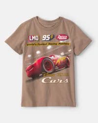 Carter's Boys Disney/Pixar Cars Graphic Tee - Brown - Size 4