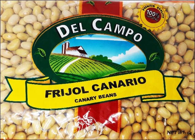 slide 1 of 1, Del Campo D/C Canary Beans 54Z, 54 oz