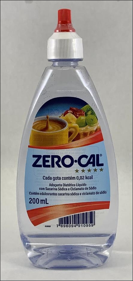 slide 1 of 1, Zero Cal Swtnr 6Z, 6.76 fl oz