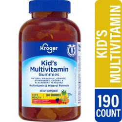 Kroger Kids Gummies Multivitamins