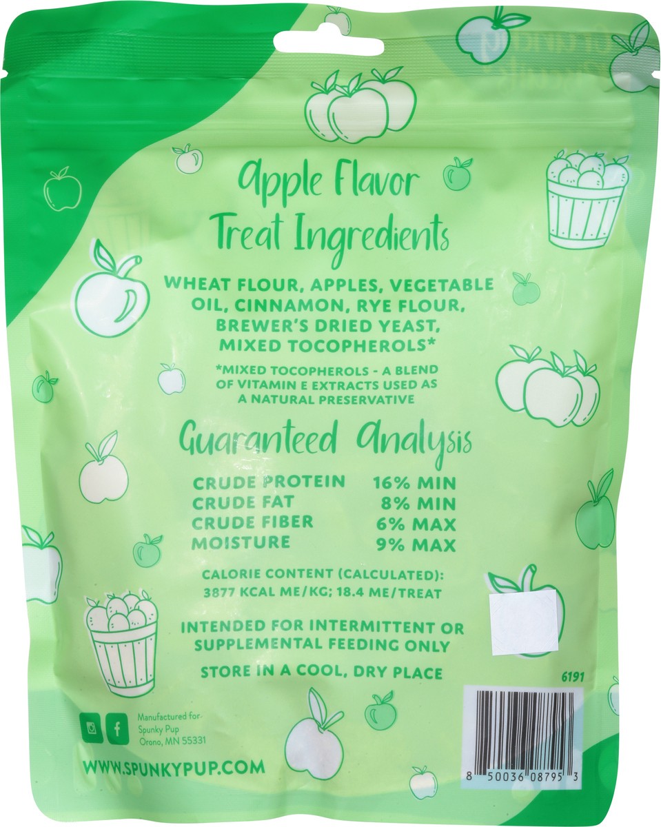 slide 11 of 15, Spunky Pup Crunchy Biscuits All Natural Apple Fritter Dog Treats 10 oz, 10 oz