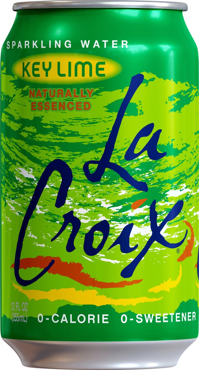 slide 3 of 6, La Croix Key Lime Sparkling Water Single Can - 12 fl oz, 12 fl oz
